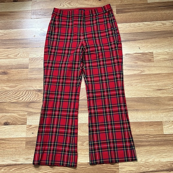 J. Crew Tartan Kelsey crop pants size 2 - Picture 3 of 16